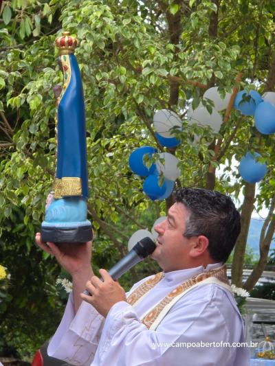 Rio Bonito do IguaÃ§u - Festa N.S. Aparecida atraÃ­ FiÃ©is em Barra Mansa do IguaÃ§u